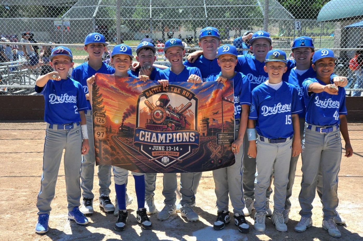 Drifters 11u Division Gold champion