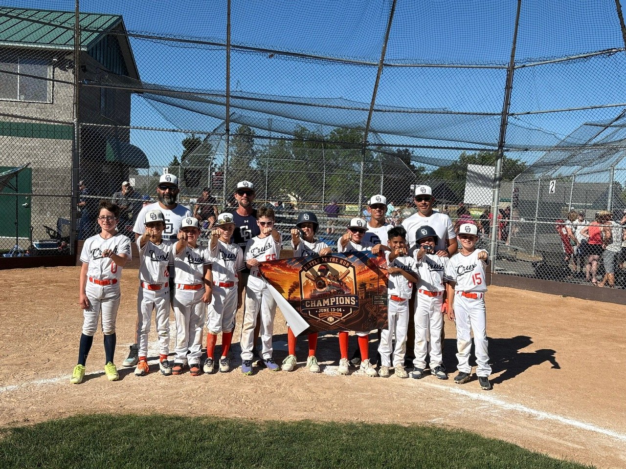 Crush 10U White 10u Division Silver champion