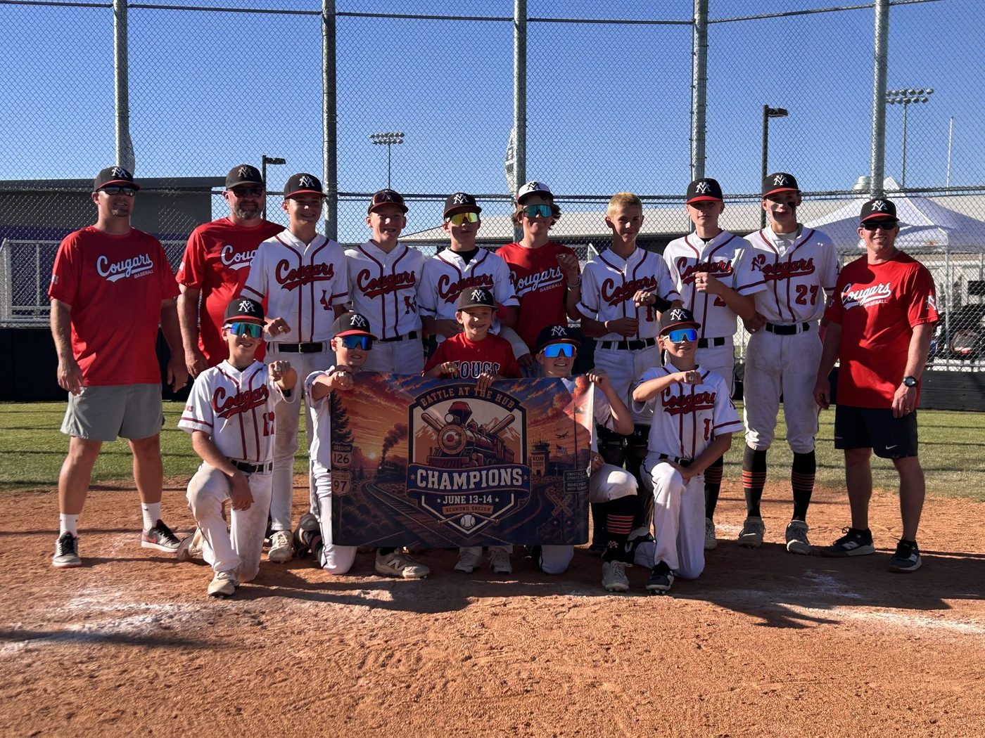 Jr. Cougs 14u Division Championship champion